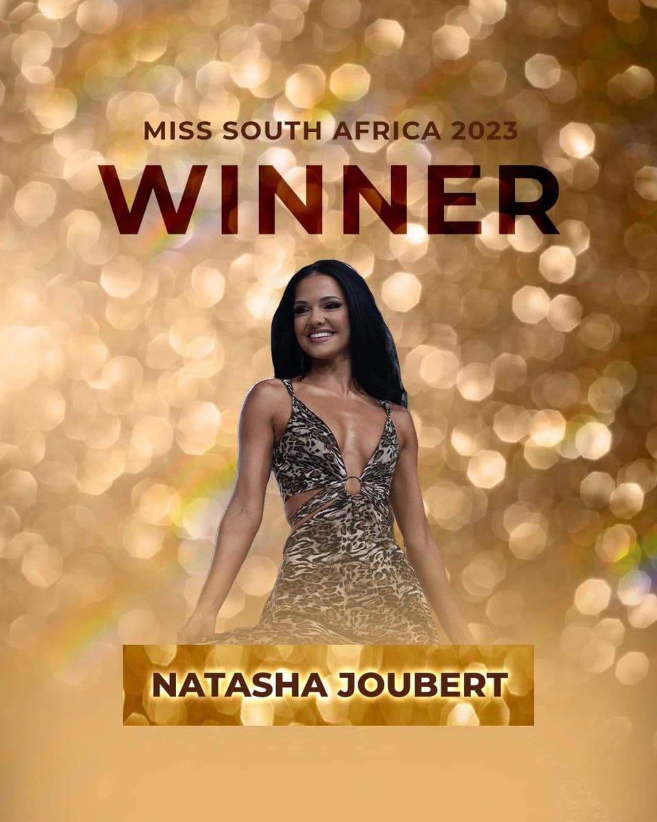 Your Miss South Africa 2023 Natasha Joubert 👑

#MissSA2023 #crownchasers
#FaceYourPower #EmbraceYourFuture