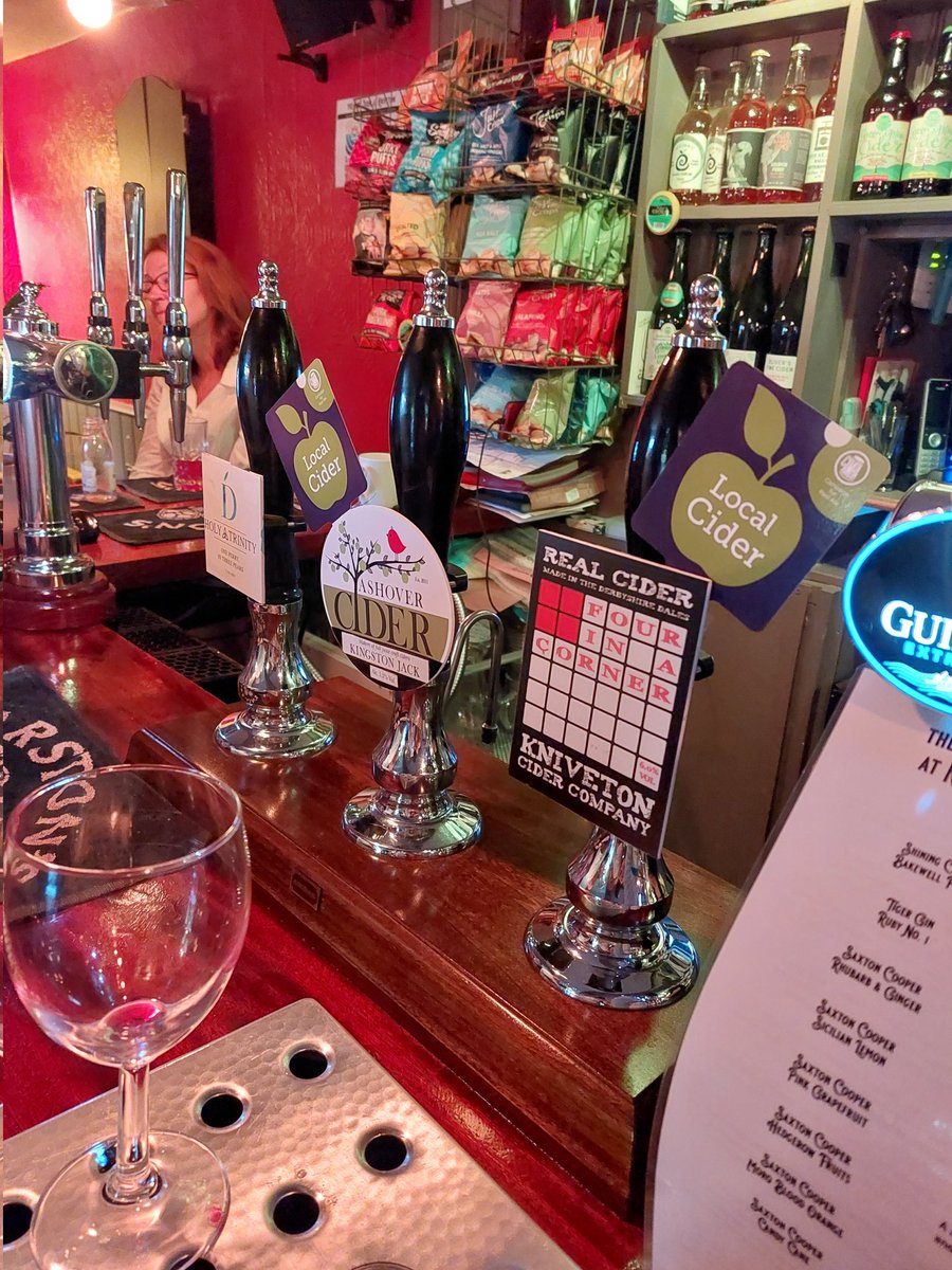 Dick Withecombe (@formerciderbuzz) on Twitter photo This weekend we have visited three outstanding cider bars: <a href="/petersgate_tap/">Petersgate Tap (also on Bluesky)</a> Stockport - <a href="/tomstapandbrew/">Tom's Tap and Brewhouse</a> Crewe - <a href="/KnivetonRedLion/">The Red Lion At Kniveton</a> nr Ashbourne
All are marked by a passion for cider, regular contact with craft cider producers and range of styles and methods of dispense This weekend we have visited three outstanding cider bars: <a href="/petersgate_tap/">Petersgate Tap (also on Bluesky)</a> Stockport - <a href="/tomstapandbrew/">Tom's Tap and Brewhouse</a> Crewe - <a href="/KnivetonRedLion/">The Red Lion At Kniveton</a> nr Ashbourne
All are marked by a passion for cider, regular contact with craft cider producers and range of styles and methods of dispense