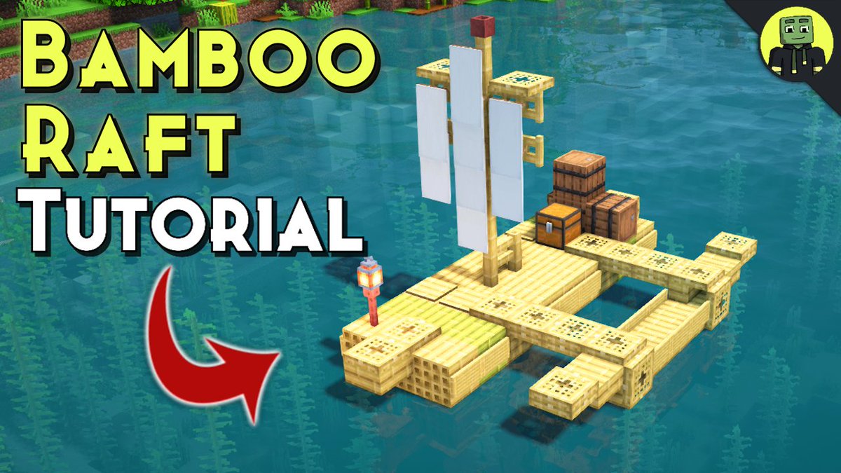 A new tutorial today. This time we are building a fun little Bamboo Raft.

➡️ youtu.be/nHs62BreWgg

#minecraftyoutuber #smallyoutuber #minecraft