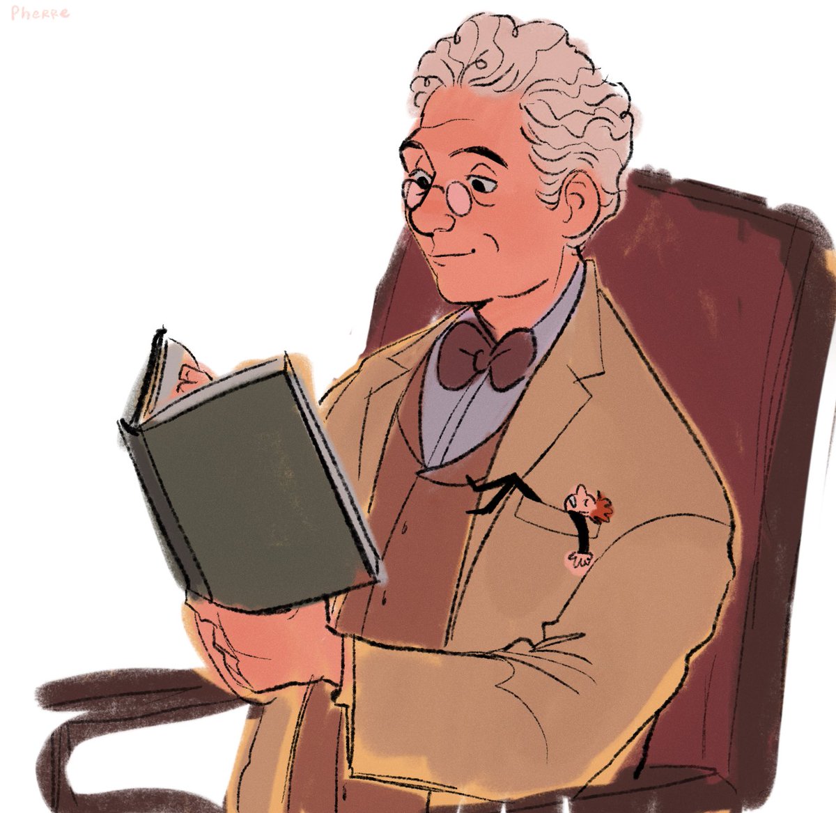 i think sometimes crowley makes himself small and hangs out in aziraphale's coat pocket just for fun #GoodOmens2