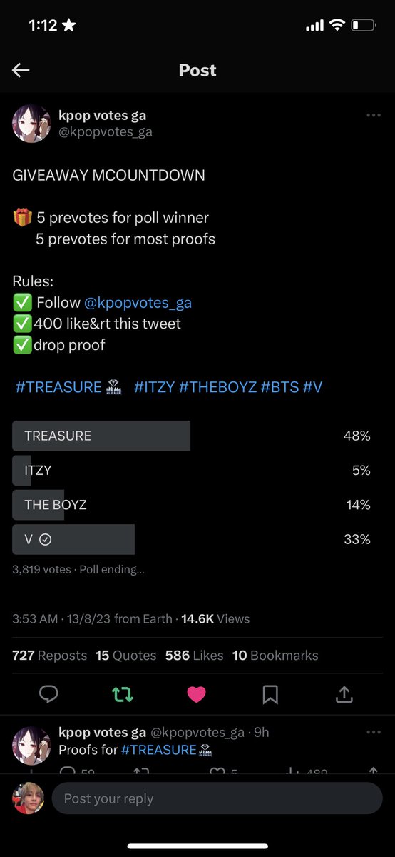 wonitete's tweet photo. @kpopvotes_ga done for #V https://t.co/WBEjwkXAhm