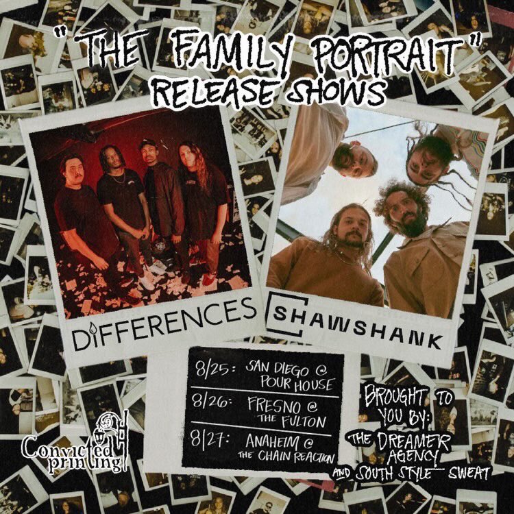 Hey y’all! We’ll be hitting the road for the weekend with <a href="/Differences_CA/">Differences💧</a> for their upcoming release from 8.25-8.27!

Come kick it with us! Maybe bring us a snack? 👉🏼👈🏻
.
.
.
.
.
#sdhardcore #metalcore #localband #sandiego #shawshank #differences #posthardcore #alternativepress