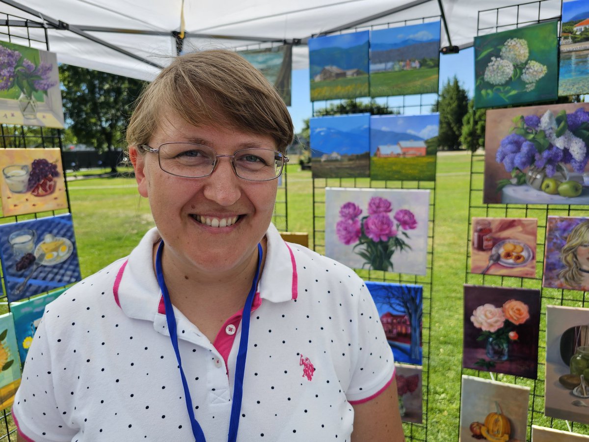 John_D_Ferguson's tweet photo. @LangleyTimes An open air art show is underway at Langley City's Douglas Park with live music https://t.co/FvARWGCvLu