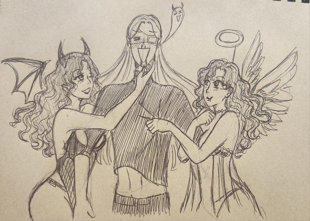 Late #LcmdFatedAu day 6: Anime 💕
Who knows, knows 👀👀
#lucemond #ASOIAF #hotd #LucerysVelaryon