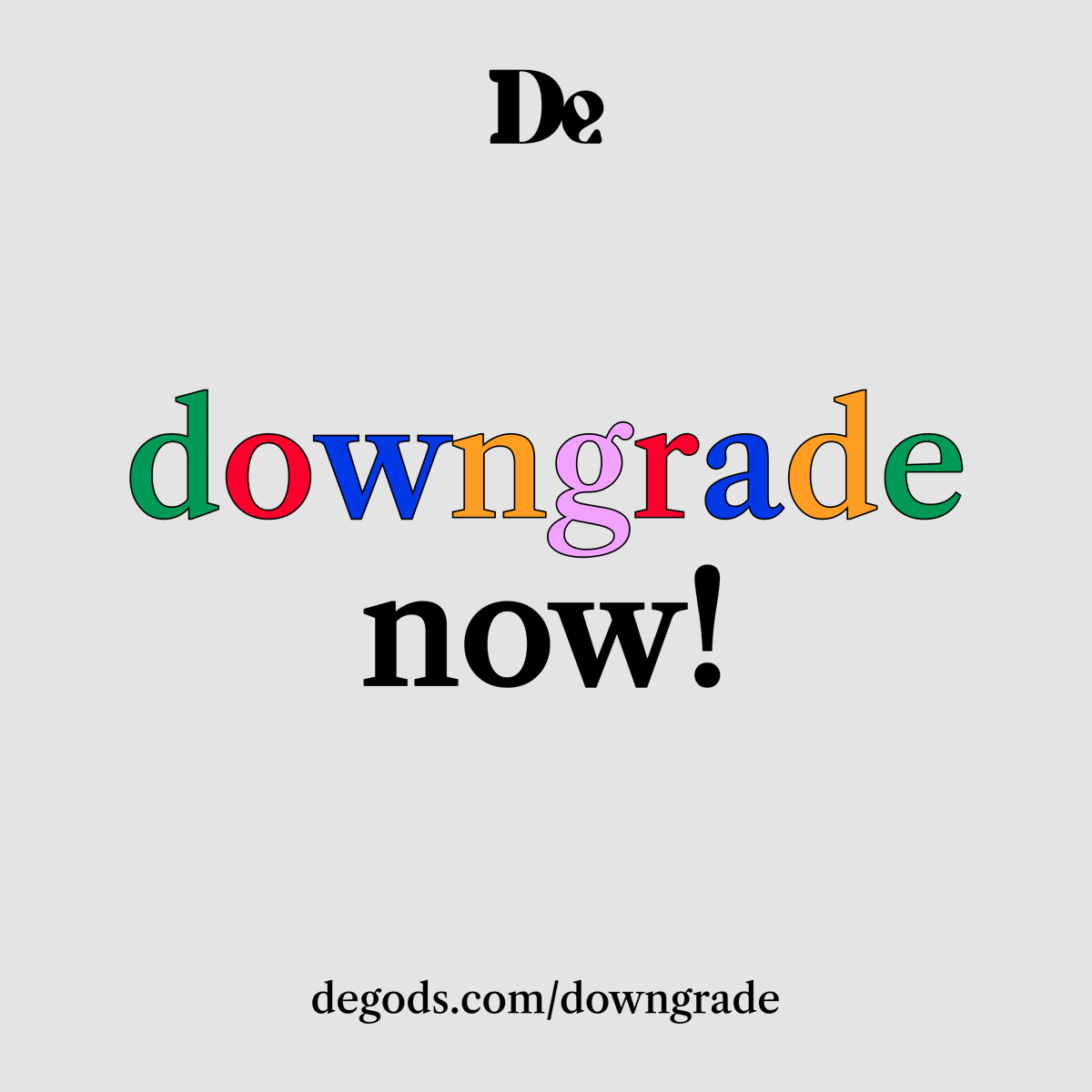 7. Downgrade your DeGods now and start playing Points Parlor in 24 hours.

Welcome to Season III.

degods.com/downgrade