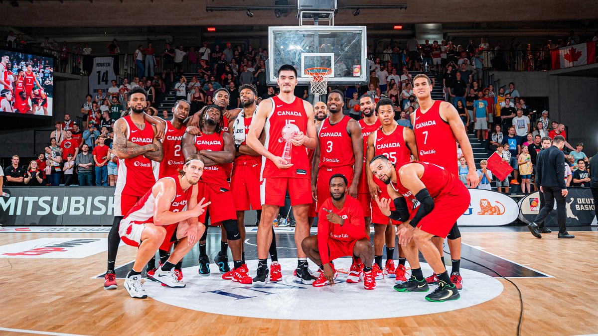 squad's just gettin started 🇨🇦 #FIBAWC | #OneTeam