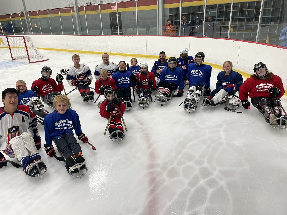 Columbus Blades Sled Hockey tweet media