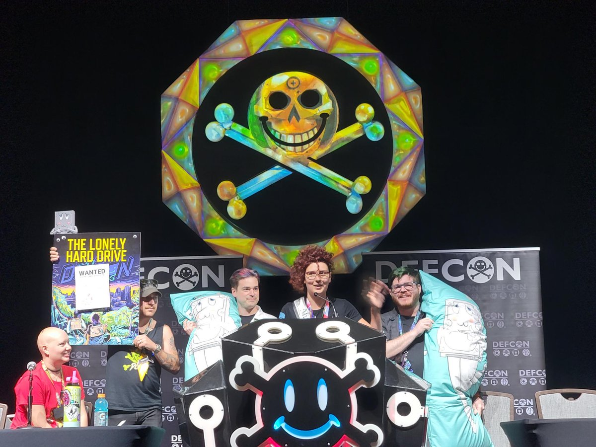 A huge shout-out to <a href="/defcon/">DEF CON</a> and the #Defcon community. For being so welcoming to #lonelyharddrive . We learned a lot and are super excited to come back next year! Stay tuned to our Twitter as we will be releasing our write up and an image of the contest. Xoxo uWu #defconcontest