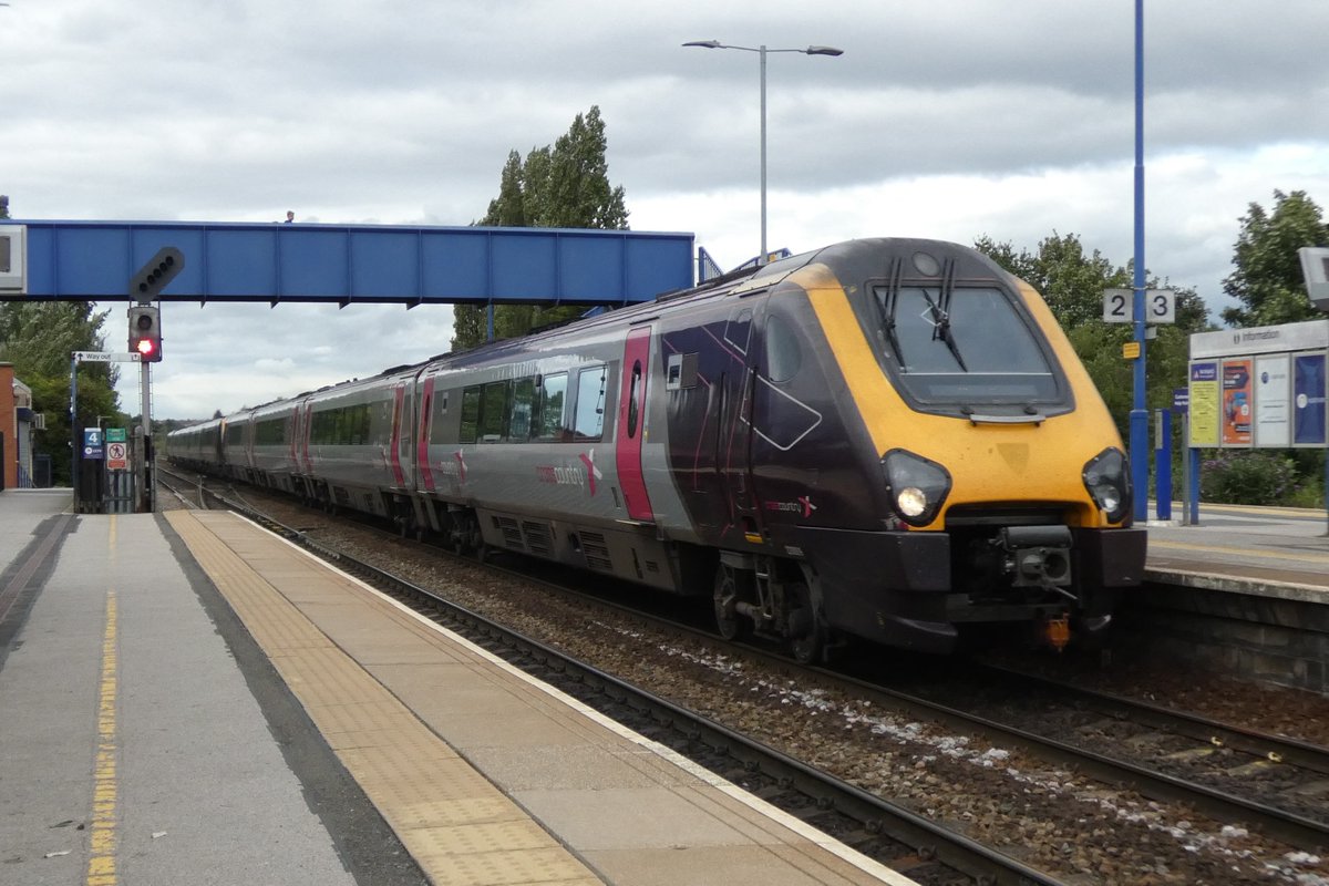 r50ufc's tweet image. A selection of NE-SW Cross Country Voyagers through Swinton. 221119, 220009+221125. 13/08/23 #class220 #class221 #voyager #crosscountry #swintonsouthyorkshire