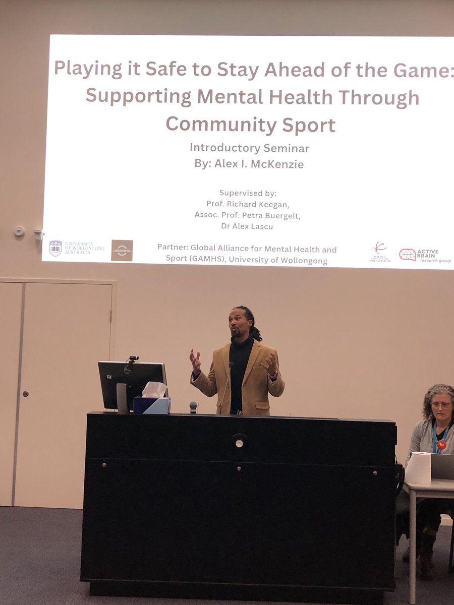 ActiveBrainUC's tweet photo. Congrats to international PhD student Alex McKenzie on a great introductory seminar 👏🏼 With billions of people experiencing symptoms of mental illness each year this is such an important field, and we look forward to seeing the future impact of Alex's research!
#mentalhealth https://t.co/x66aqgC0kC