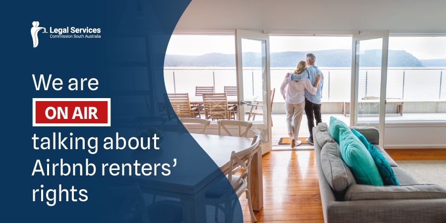 It's a little chilly in SA, but summer is not far off, with many people starting to book stays in our beautiful regions. Wondering what your legal rights are when renting an Airbnb? Tune into adelaidescoastfm.com.au at 10am to hear about your rights as a holiday renter.