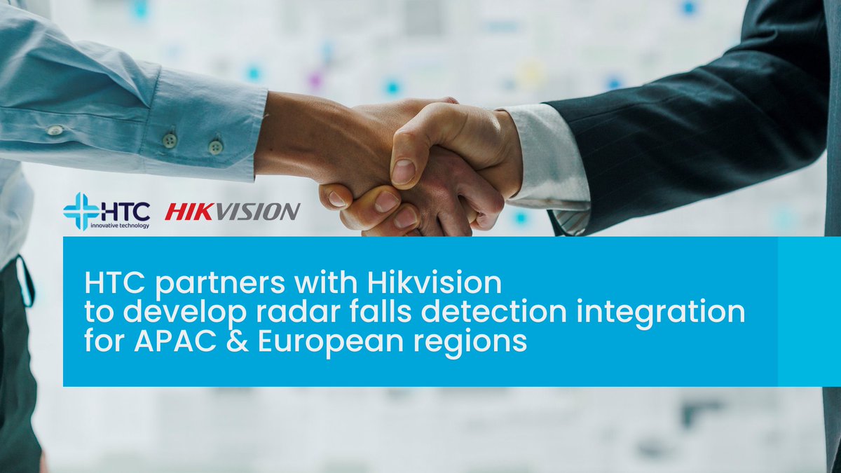 HTCTechnology's tweet photo. HTC are honored to have been chosen to work closely with the Hikvision team to bring their revolutionary Radar sensors to the Australian &amp; European market.

Contact our team today to see how we can help you!

#HTCinnovates #Hikvision #APAC #Europe #businesspartner #journorequest https://t.co/FNiK2WlJhF