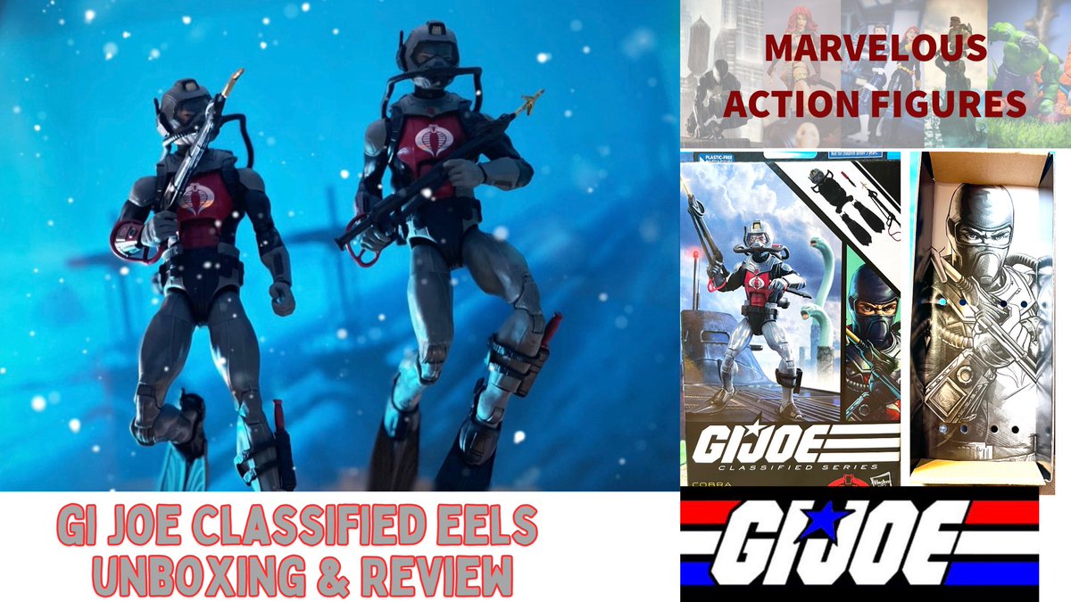 MarvelMix's tweet image. youtu.be/rHFCi4rAlSA
#gijoeclassified #Hasbro #ActionFigure #unboxing