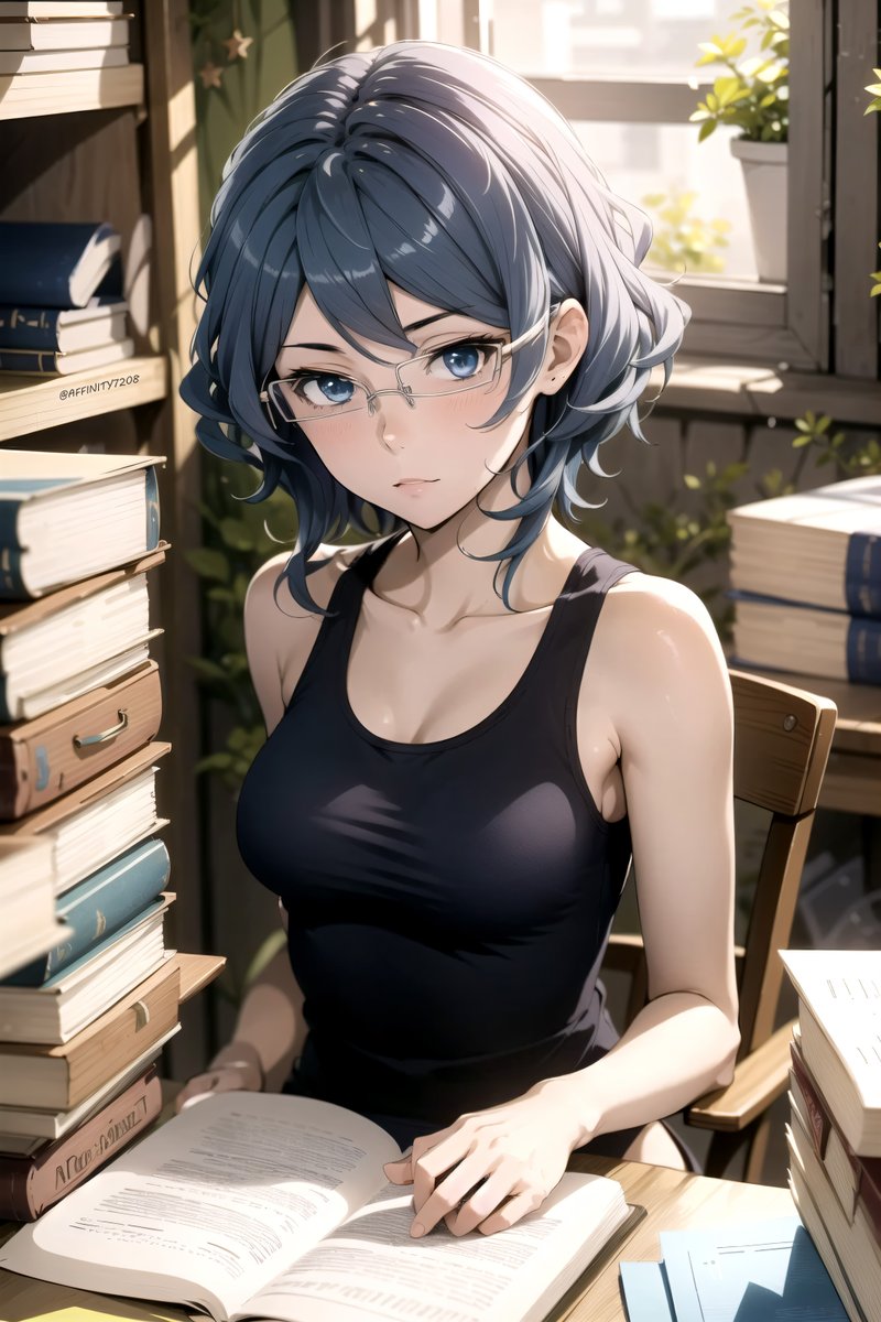 Affinity7208's tweet photo. Asfi when you see her in public and when you accidentally interrupt her work.
#AIart #ダンジョンに出会いを求めるのは間違っているだろうか #danmachi #AsfiAlAndromeda #アスフィ・アル・アンドロメダ https://t.co/EsS87jxeye