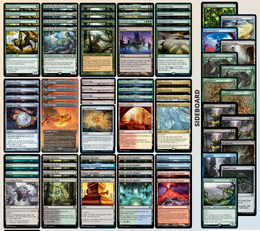 mtgbsas's tweet photo. Amulet Titan (Kyle Gonzales) ganador del #NRGDET 10K formato Moderno con 254 jugadores. 

#mtg #mtgdeck #mtgmodern https://t.co/JYu8YY8qWL
