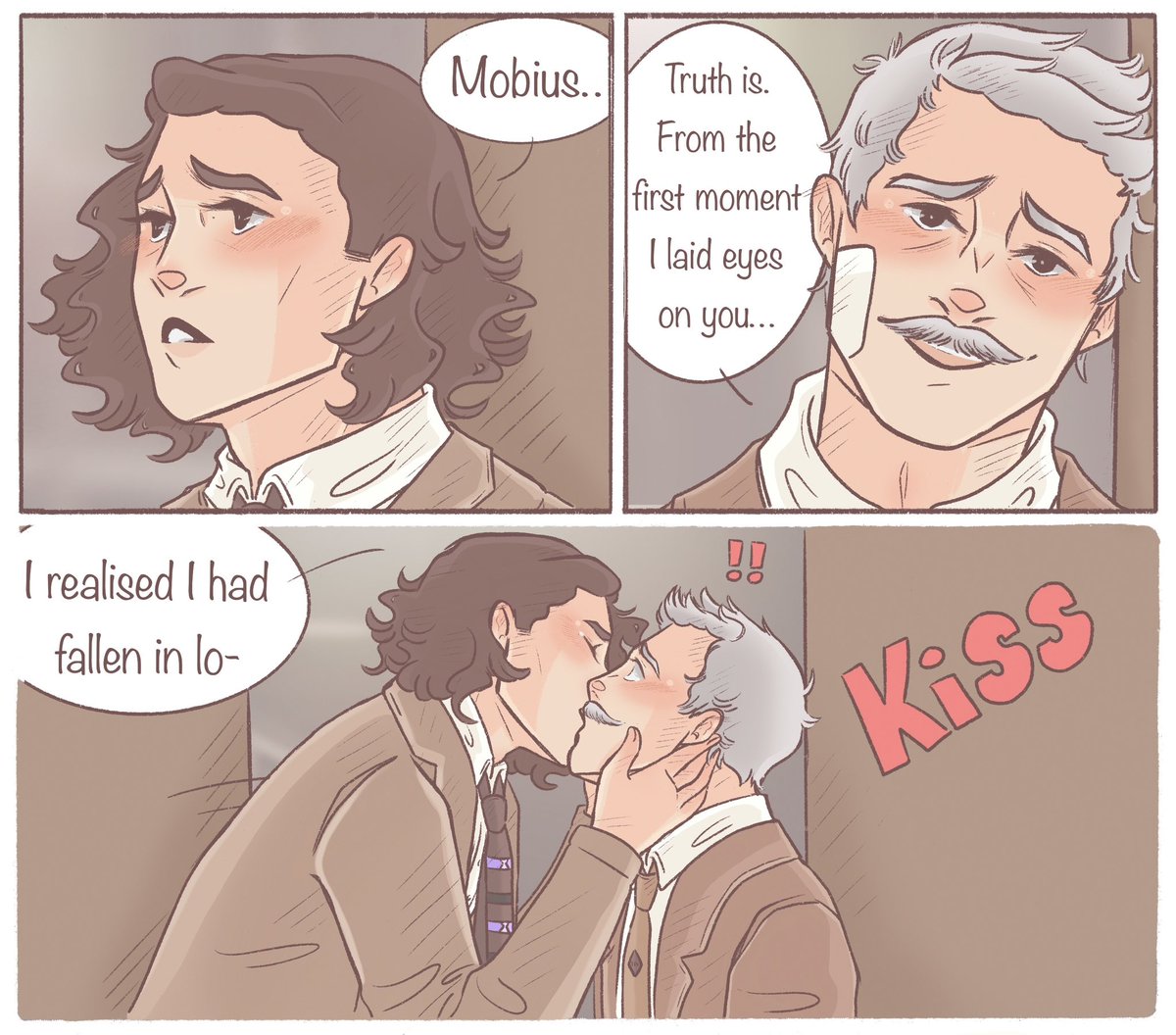✨ Boiling point ✨ . Just a heads up for anyone who doesn't know. I have another ongoing lokius comic over on Patreon. It is currently on pt.23 💕 It's nsfw so it's Patreon only 💕 But here is a little peek 💕 . . #lokius #loki #mobius #lokiseries #mcu