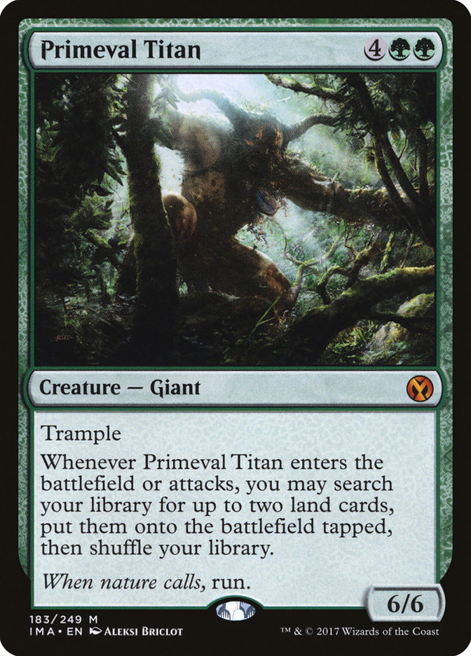 mtgbsas's tweet photo. Amulet Titan (Kyle Gonzales) ganador del #NRGDET 10K formato Moderno con 254 jugadores. 

#mtg #mtgdeck #mtgmodern https://t.co/JYu8YY8qWL