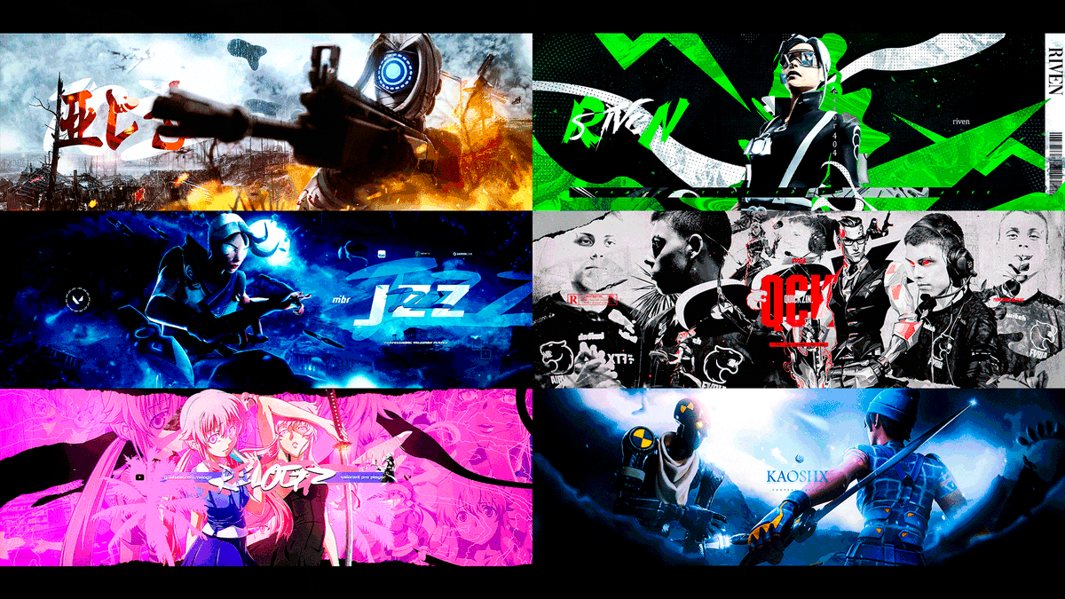 dominguezgfx's tweet photo. Header Collection. https://t.co/96kL0tmS77