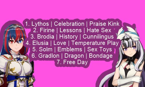 ZappsEvents's tweet photo. If you're looking to add a little Engage to your femslash February, look further none than Engage Femslash February! https://t.co/hHjmSo4lWa