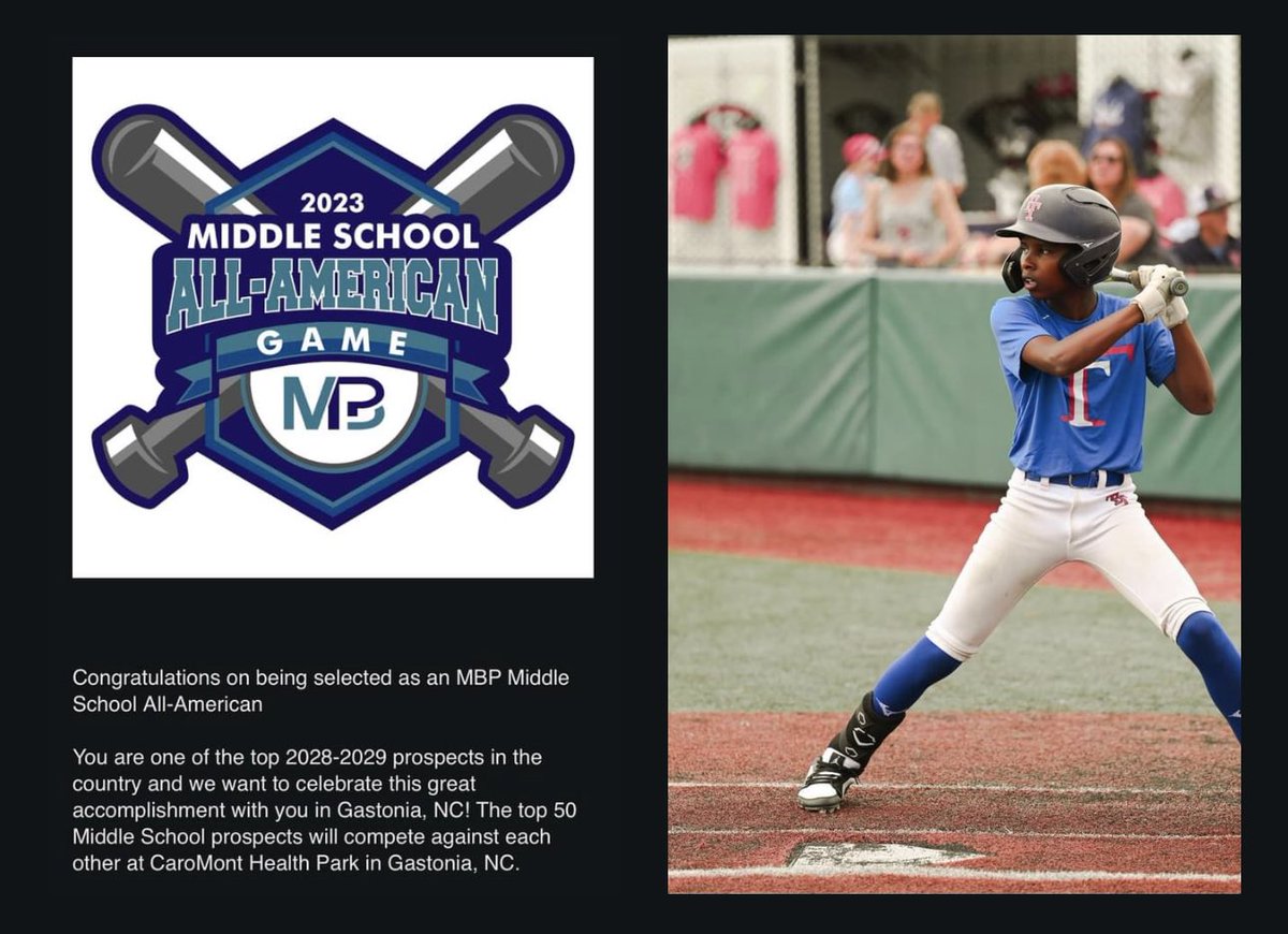 Congratulations Trizz Johnson  #RollTier #ExpectGreatness 
<a href="/TopTierBaseball/">Top Tier Baseball 🇺🇸</a>