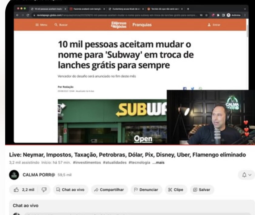 mendlowicz's tweet photo. Valeu galera! 🚨🚨🚨
3.200 ao livo na Live de domingão https://t.co/CKAQuWcwrc
