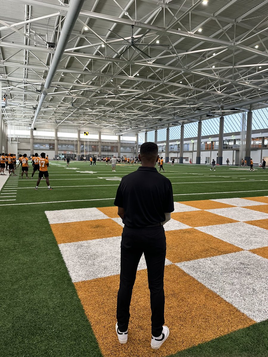 A true honor being back on the Hill tonight with @Vol_Football . Thanks to Coach Heupel and staff for trusting me with the opportunity.