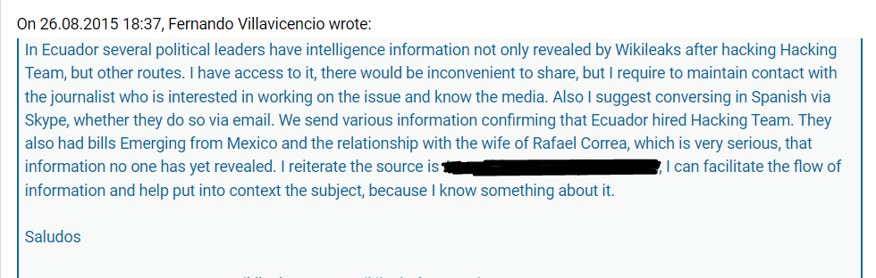 Delta13Carbon12's tweet photo. @krassenstein @EdKrassen
Last week you posted false information regarding Fernando Villavicencio.
You claimed he was the source of the #Ecuador leaks and that he attempted to upload them to #Wikleaks.....HE DIDN'T
#Assange
Check the screenshots of Villavicencio's emails here https://t.co/AG9tCurTKc