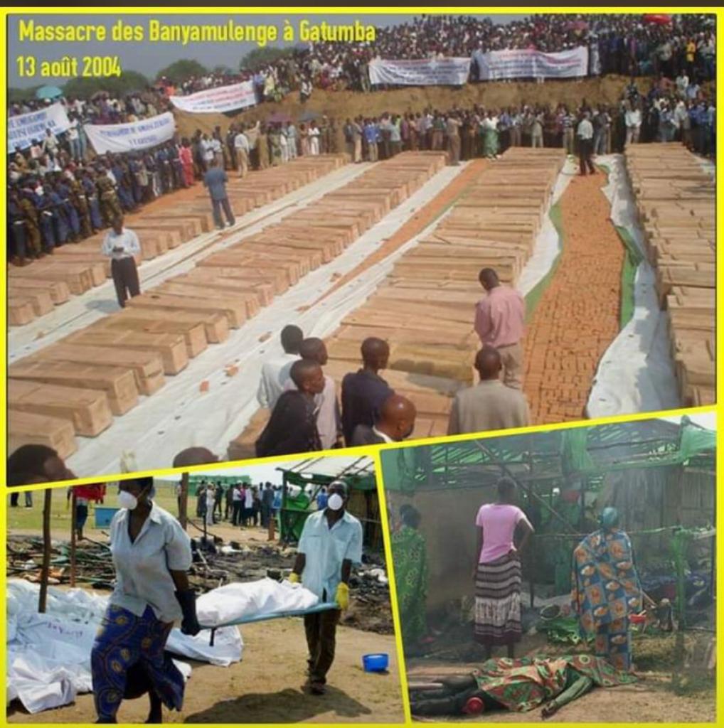 PatrickSebantu1's tweet photo. As we are in this sad story of my own people killed on 13 August 2004 let all keep looking for justice 166 refugees banyamulenge killed in katumba camp  Burundi https://t.co/6IhbWmd3P1