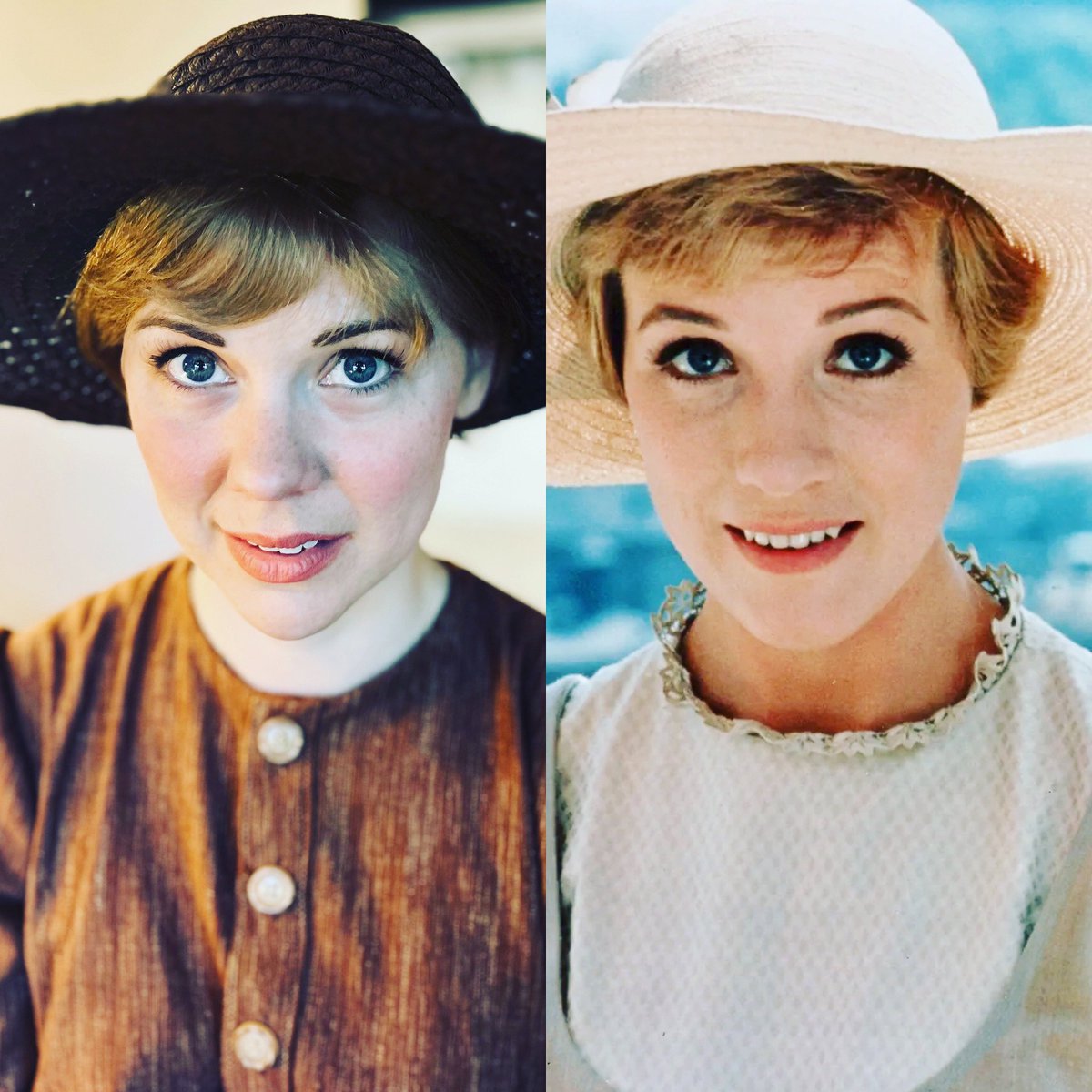 Me and Julie! 3 more weeks of Maria @SoundofMusic @ChichesterFT not since Magnolia in Show Boat have I enjoyed singing a role more. Sadly due to issues with obtaining the rights we won’t be able to transfer the production at this time 😢 come down and catch us if you can 🤞🏻