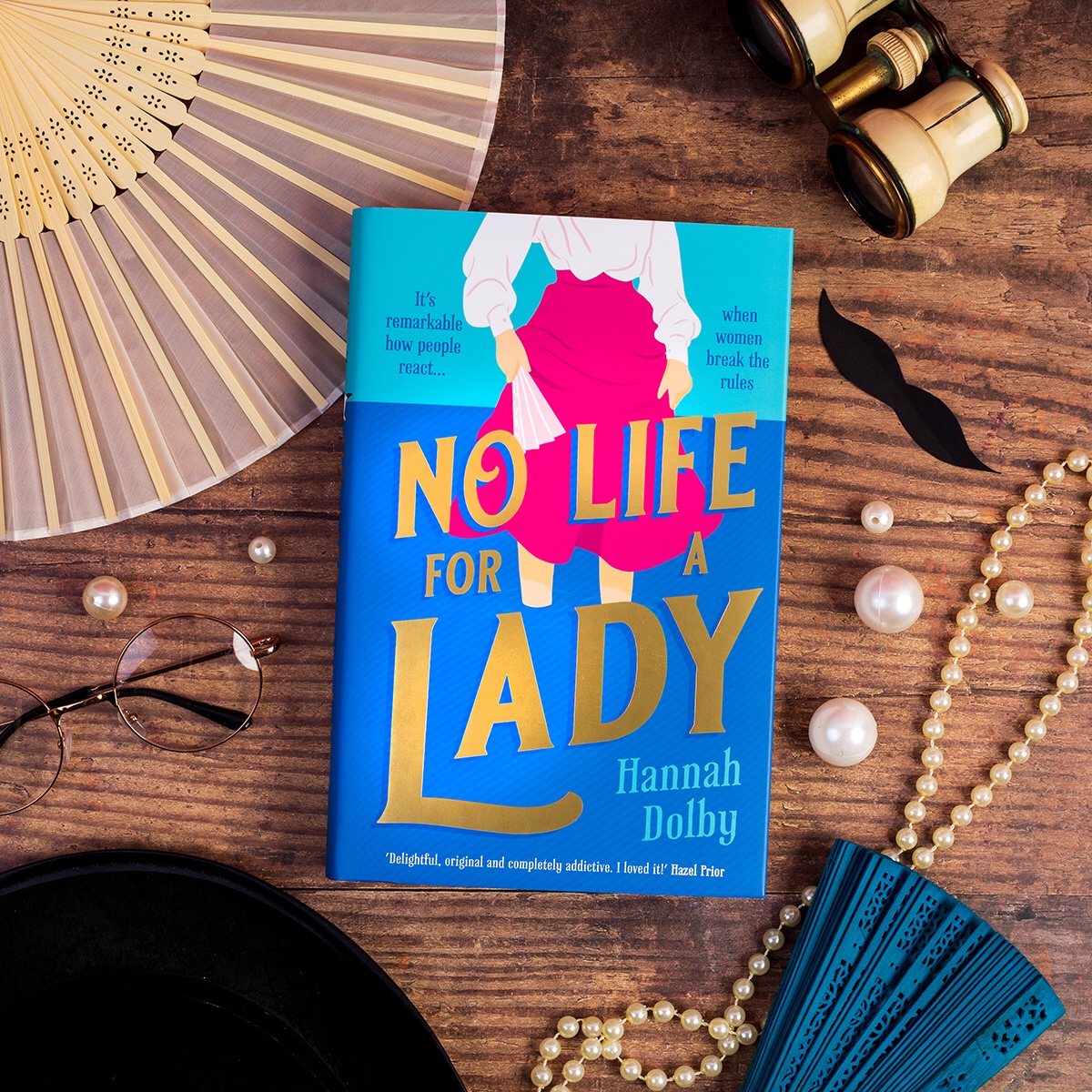 LadyDolby's tweet image. To mark the coining of a new description ‘hysterical historical’ for No Life For A Lady, here’s my first ever giveaway! 🎉 For a chance to win a copy of this gorgeous hardback, follow, like and RT. UK only. Winner chosen at random 16/8, 7pm @AriaFiction 
amazon.co.uk/No-Life-Lady-H…