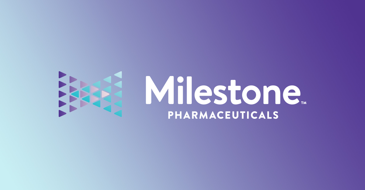Milestone Pharmaceuticals Reports Second Quarter 2023 Financial Results and Provides Clinical and Corporate Update investors.milestonepharma.com/news-releases/…