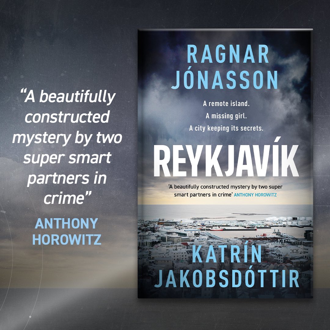 To celebrate the publication of #Reykjavik in the UK this week - crime novel co-written with Icelandic PM <a href="/katrinjak/">Katrín Jakobsdóttir</a> - <a href="/MichaelJBooks/">Penguin Michael Joseph</a> are giving away a signed copy of the book to one lucky winner! Simply follow me and retweet this post to enter.
 
UK only, 18+, entries close 12pm