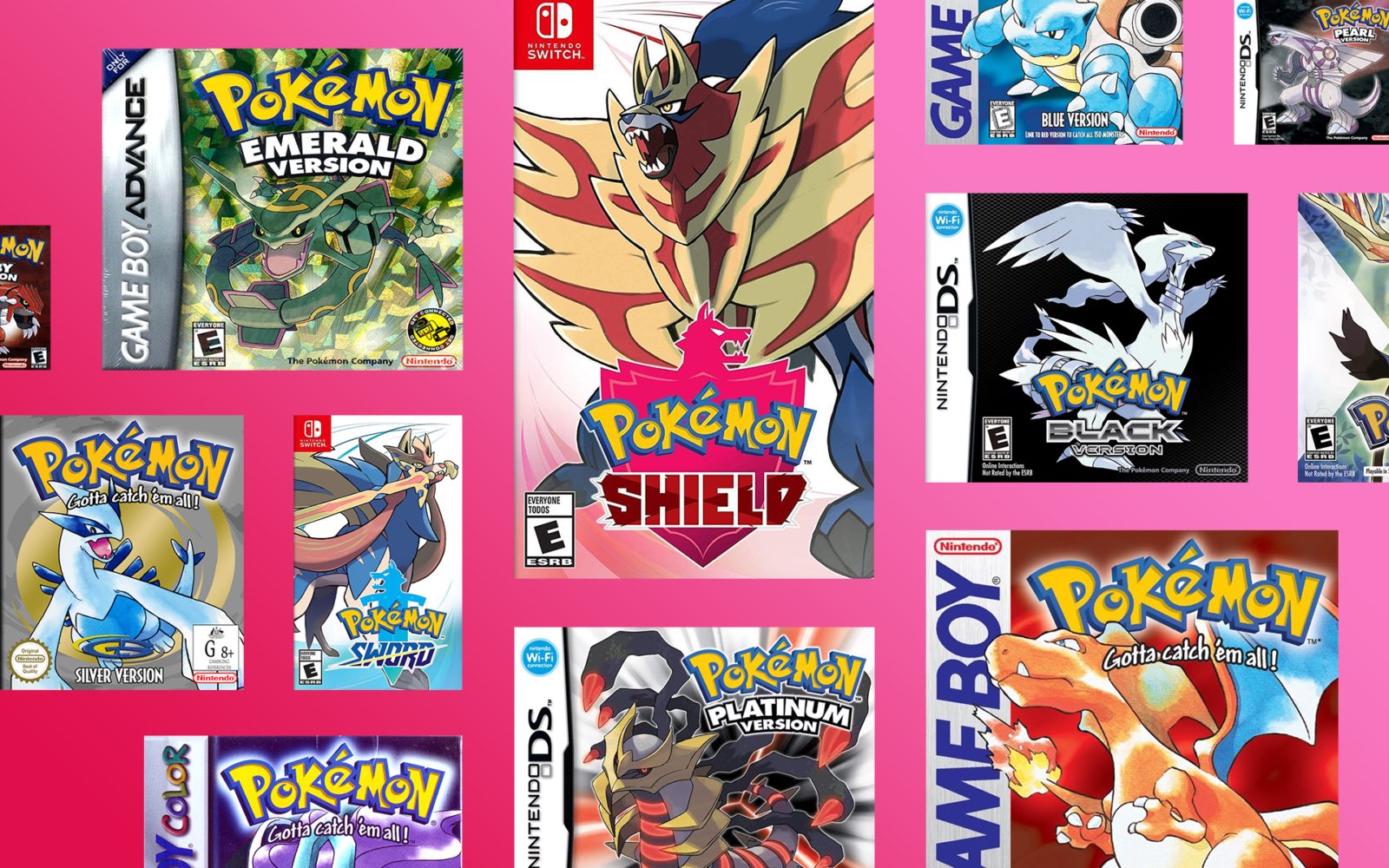 Every Mainline Pokemon Game in Order of Release Date