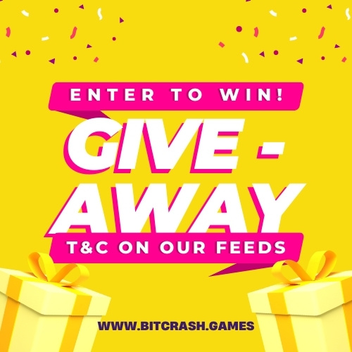 bitcrashgames's tweet photo. 🎉🚀 Join the #BitCrash $1000 Giveaway Competition! 🚀🎉
Are you ready to take your chances and potentially WIN $1000?
Get ready to participate in our exciting competition, where luck and engagement could lead you to an amazing prize! 💰💸 https://t.co/Z76FLzVk7W