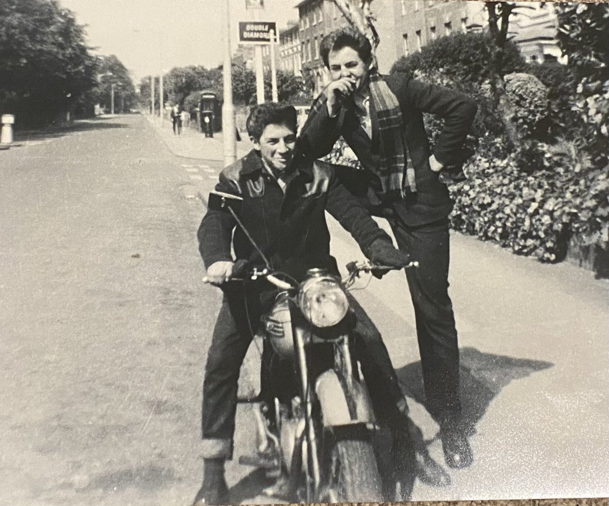 Please share and help my elderly Dad find two old friends. Dennis Massetti Dave Aunger. Picture taken 1960 Dingwall rd Croydon, London.