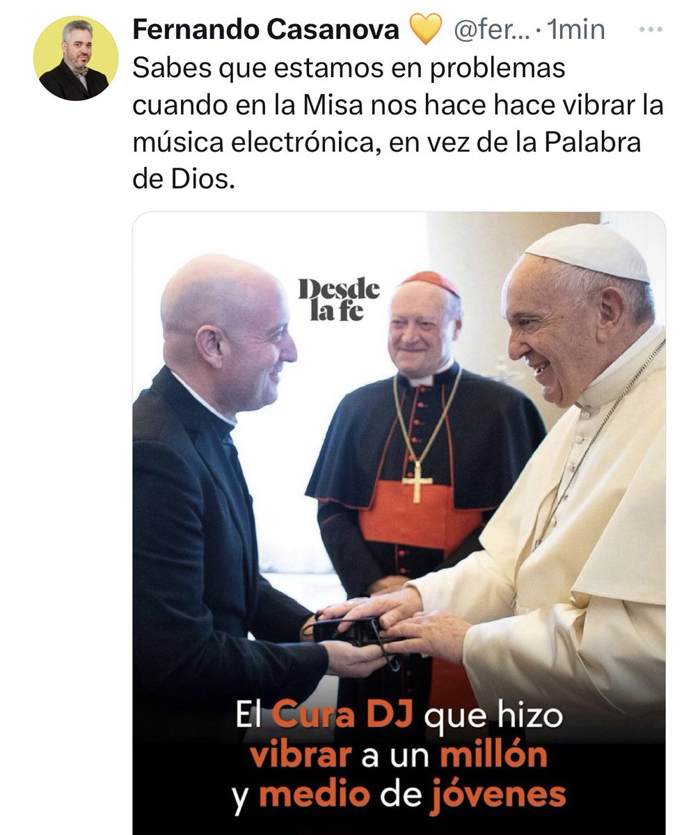rafapinavaldez's tweet photo. “Dentro de la Iglesia estamos dejándonos contagiar por esta red de veneno, que hace una interpretación sucia de los acontecimientos, con una política conspirativa detrás. Les animo a desarmar a esos profetas de la confusión.” -Papa Francisco https://t.co/XffOFTRJjs