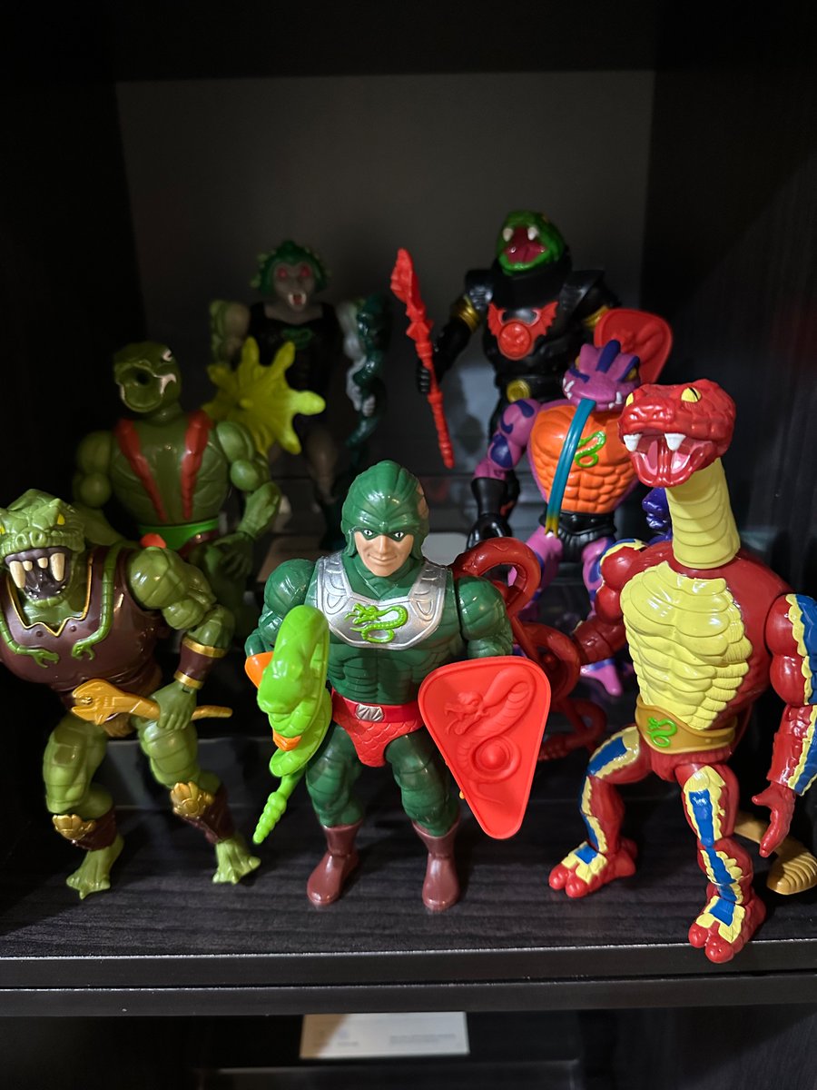 Snakemen #MOTU

2023 has been the year of the snake when it comes to Masters Of The Universe

No complaints here