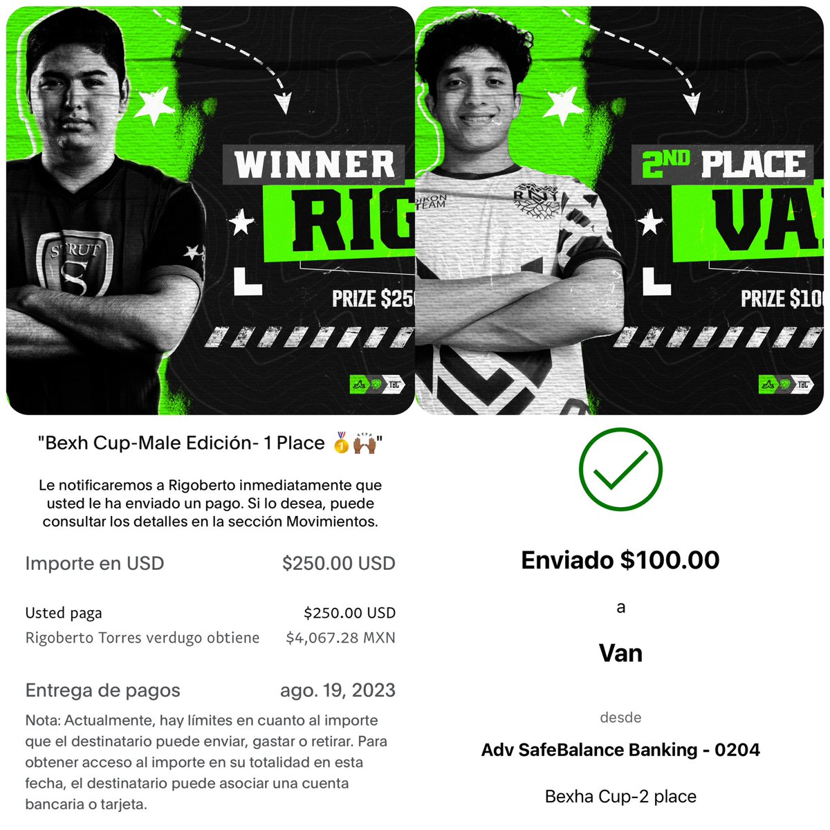 ✨Andreas Bexha🌪 (@andreasbexha22) on Twitter photo 🟢The Bexha Cup 1 & 2 place 👏🏽🎉🟢
🤩Felicidades chicos una vez más 👏🏽
<a href="/rigotorres23CoC/">rigotorres23🇲🇽</a> & <a href="/Van240410/">Van</a>
🙏🏾Gracias a mi Staff por hacerlo posible <a href="/JACKYGAMER10/">JACKY_GAMER</a> , Nebur & diseñador <a href="/TopochoDG/">Topocho.! 🍌</a> 💜Y a mis amigos por el apoyo siempre 💜🩵Nos vemos en una futura edición ⚔️🔥 🟢The Bexha Cup 1 & 2 place 👏🏽🎉🟢
🤩Felicidades chicos una vez más 👏🏽
<a href="/rigotorres23CoC/">rigotorres23🇲🇽</a> & <a href="/Van240410/">Van</a>
🙏🏾Gracias a mi Staff por hacerlo posible <a href="/JACKYGAMER10/">JACKY_GAMER</a> , Nebur & diseñador <a href="/TopochoDG/">Topocho.! 🍌</a> 💜Y a mis amigos por el apoyo siempre 💜🩵Nos vemos en una futura edición ⚔️🔥