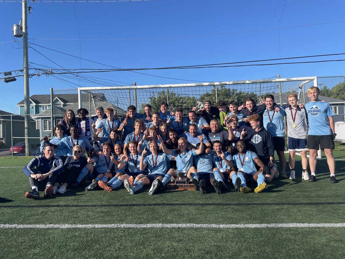 SoccerNLSA's tweet photo. Congratulations to ⁦@FAA1899⁩ your 2023 @wearejohnson Challenge Cup champions 

⁦@FAA1899⁩ defeated ⁦@HC_Crusaders⁩  1-0 in overtime https://t.co/h0NA922v1p