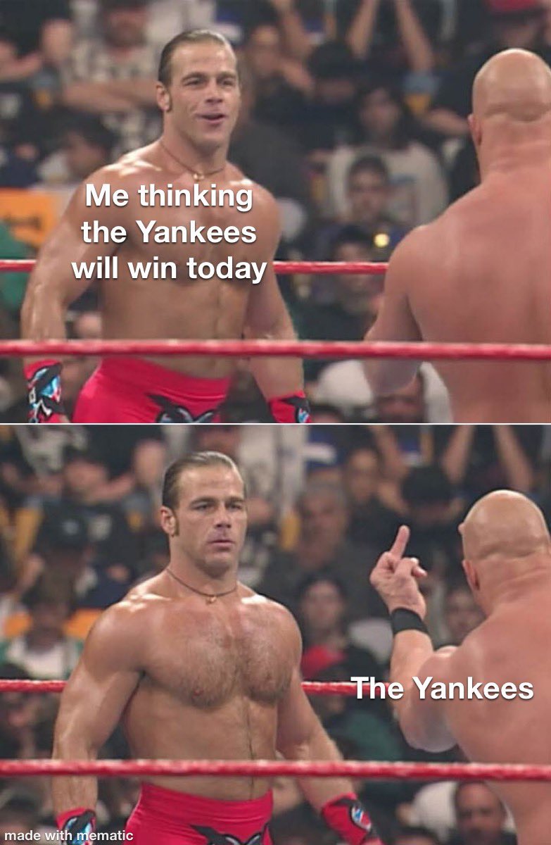 MillerPrestes's tweet photo. Only the Yankees bro. https://t.co/Sn94YhKaXX