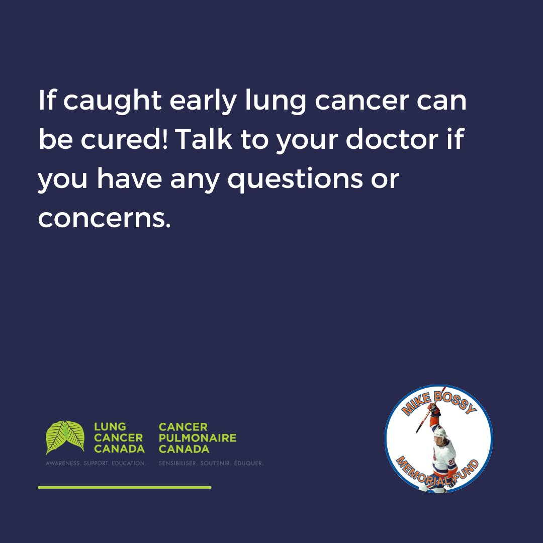 LungCancer_Can's tweet photo. If caught early lung cancer can be cured! Talk to your doctor if you have any questions or concerns. https://t.co/ZsE1HgW9ge https://t.co/3ATpZerHdz