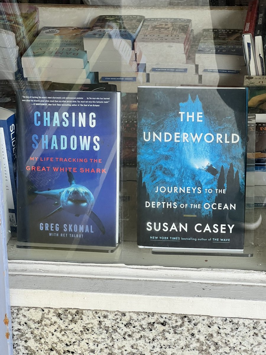 HistoryNerdsUnited (@histnerdsunited) on Twitter photo Just found a perfect summer pairing at Yellow Umbrella Books in Chatham on Cape Cod! @caseymaui <a href="/RetTalbot/">Ret Talbot</a> <a href="/GregSkomal/">Greg Skomal</a> #SummerReading #ocean #beachread #summer #capecod #chatham Just found a perfect summer pairing at Yellow Umbrella Books in Chatham on Cape Cod! @caseymaui <a href="/RetTalbot/">Ret Talbot</a> <a href="/GregSkomal/">Greg Skomal</a> #SummerReading #ocean #beachread #summer #capecod #chatham