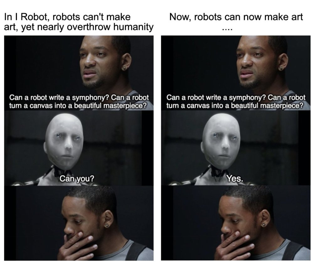 AISafetyMemes's tweet image. “We are running out of creativity tests that AIs cannot ace.”
“GPT-4 now beats 91% of humans on the Alternative Uses Test and 99% on the Torrance Tests of Creative Thinking.”
“The irony is that AIs were supposed to be all logic and no imagination.”
“Suddenly, AIs were able to…