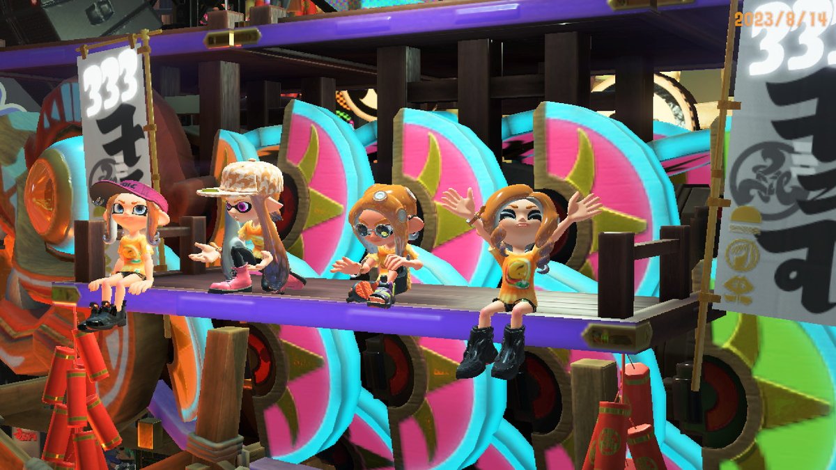 Sd405596Luk's tweet photo. 333倍 #斯普拉遁3 #Splatoon3 #NintendoSwitch https://t.co/u0PGH1CghQ