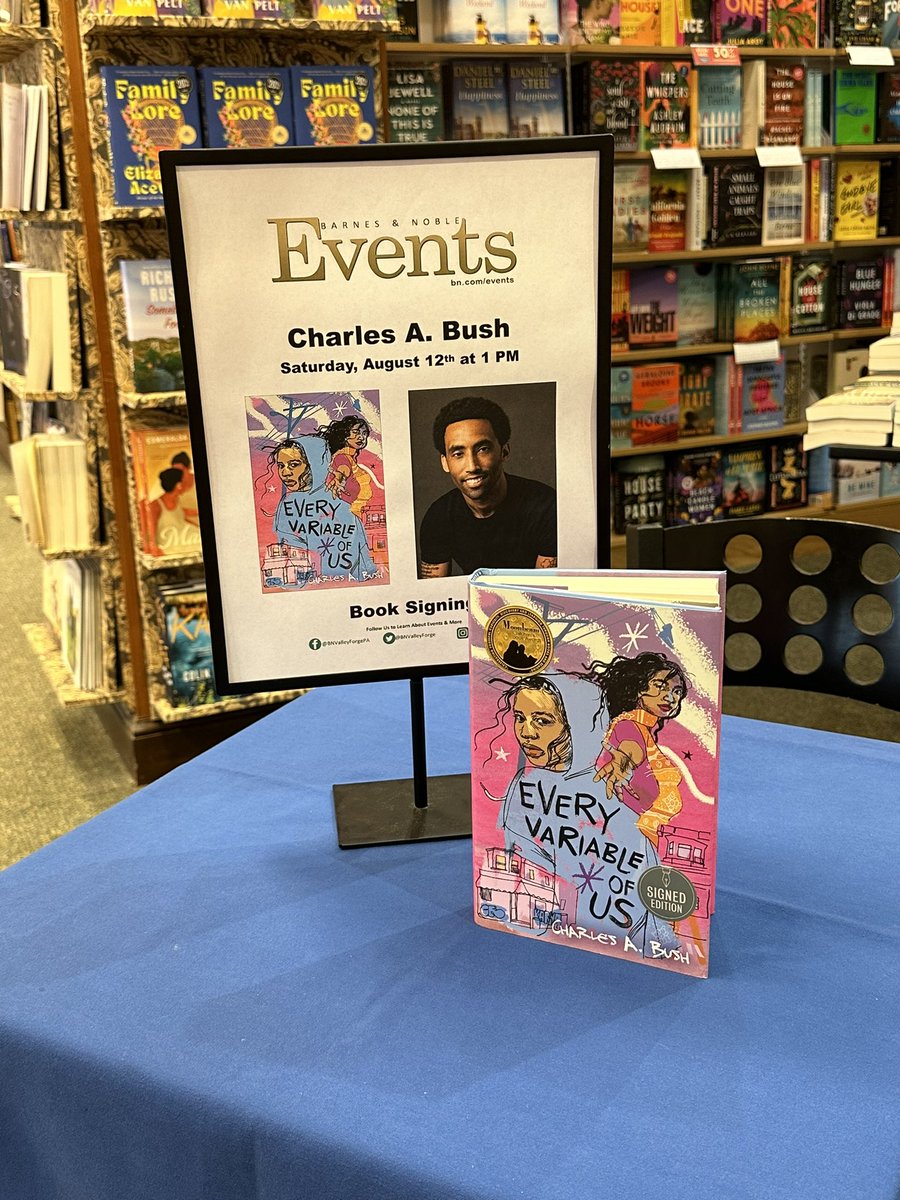 Charles A. Bush (@charlesbush10) on Twitter photo What an incredible event yesterday <a href="/BNValleyForge/">BNValleyForge</a> Thank you for championing the book and hosting such a wonderful event. And to everyone who stopped by to chat & purchase a copy (can’t believe we sold out😱) thank you for all the love and support. Y’all are the best! 🙏🏾🖤🖤 What an incredible event yesterday <a href="/BNValleyForge/">BNValleyForge</a> Thank you for championing the book and hosting such a wonderful event. And to everyone who stopped by to chat & purchase a copy (can’t believe we sold out😱) thank you for all the love and support. Y’all are the best! 🙏🏾🖤🖤