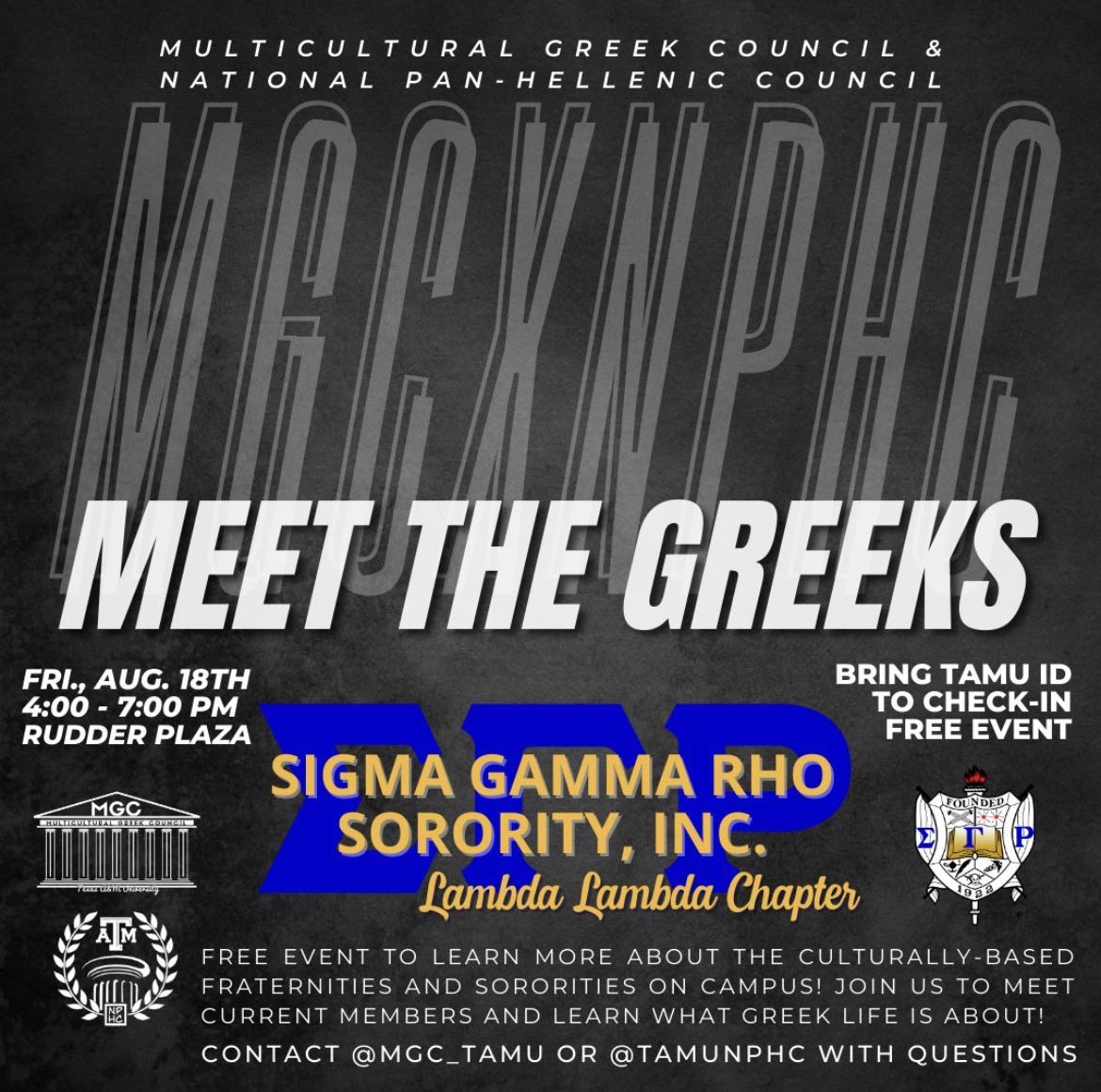 TAMU_SGRho's tweet photo. Come meet the poodles on campus this Friday! We can’t wait to see y’all so make sure you’ve got your TAMU IDs ready!! #lambdasquared #jumpflypoodles #poodletakeover #poodlesofinstagram https://t.co/iP25e1PpCn
