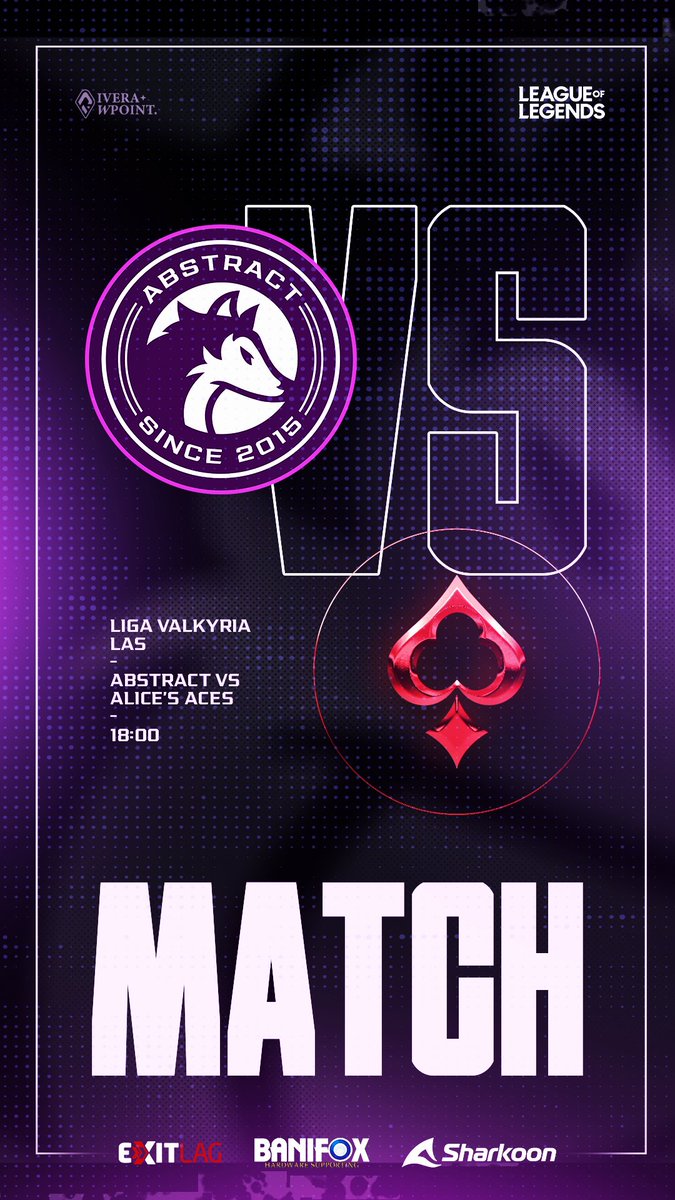 AbstractLatam's tweet image. Ya comenzamos!
3er fecha de la @LigaValkyria vs @alices_aces  .

📺 Twitch.tv/ladymufa

#GoAbstract