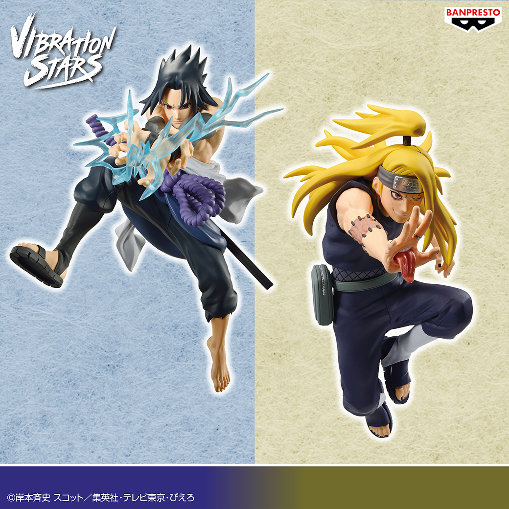 NARUTO ナルト VIBRATION STARS うちはサスケ デイダラ 互いに術を出し合う激戦⚡／ うちはサスケとデイダラが「VIBRATION