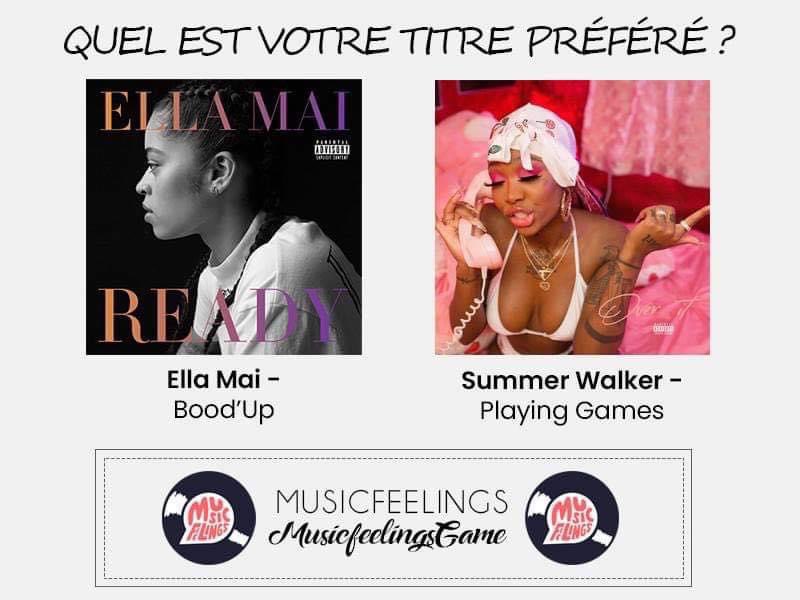 #MFGame #EllaMai sur #BoodUp ou alors #PlayingGames.
Lequel préférez vous ?!

youtube.com/c/Musicfeeling…