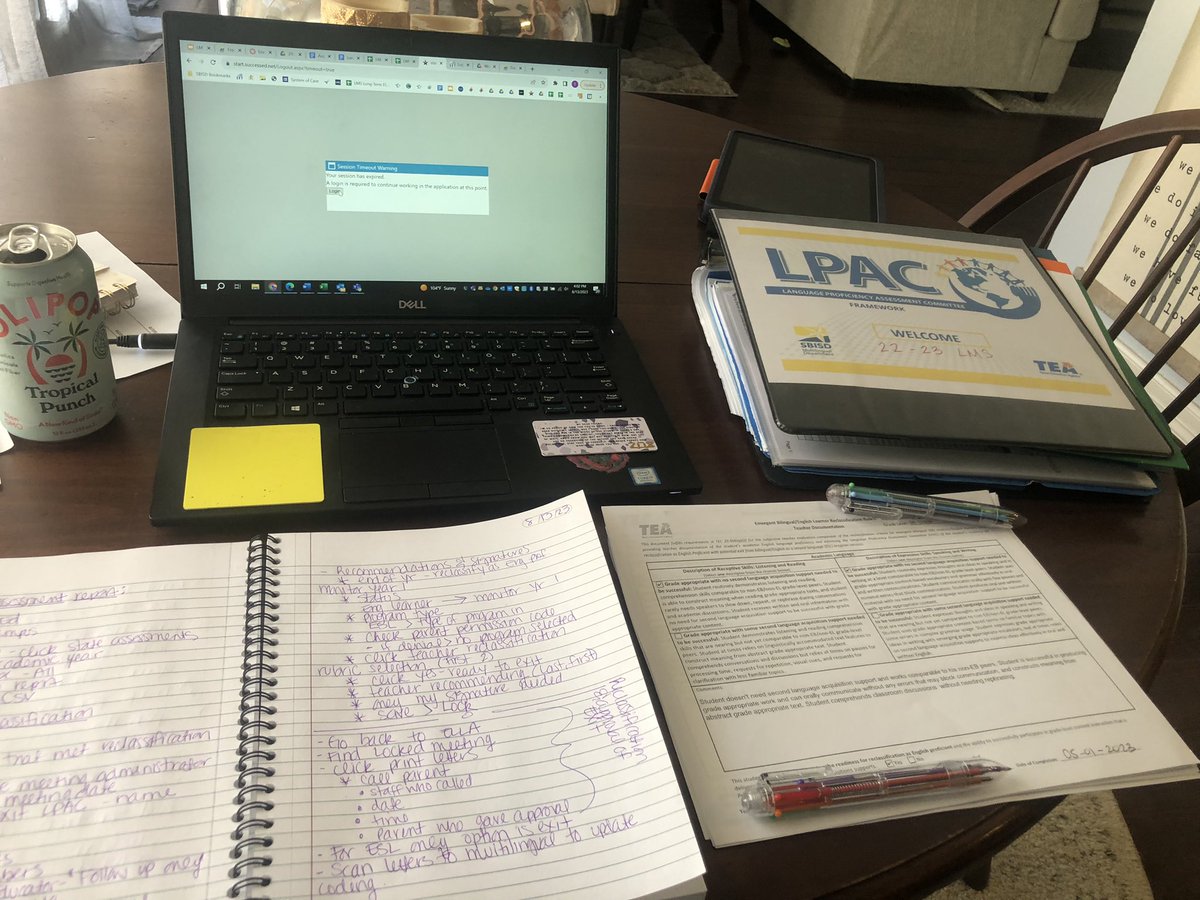 What’s up LPAC leaders! Who else is a busy bee working on reclassification and teacher accommodation checklists etc? LPAC literally never ends. How do you stay organized? 🤔